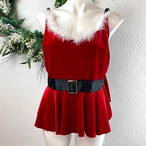 🌻BoGo Fantasy Lingerie Mrs. Clause chemise